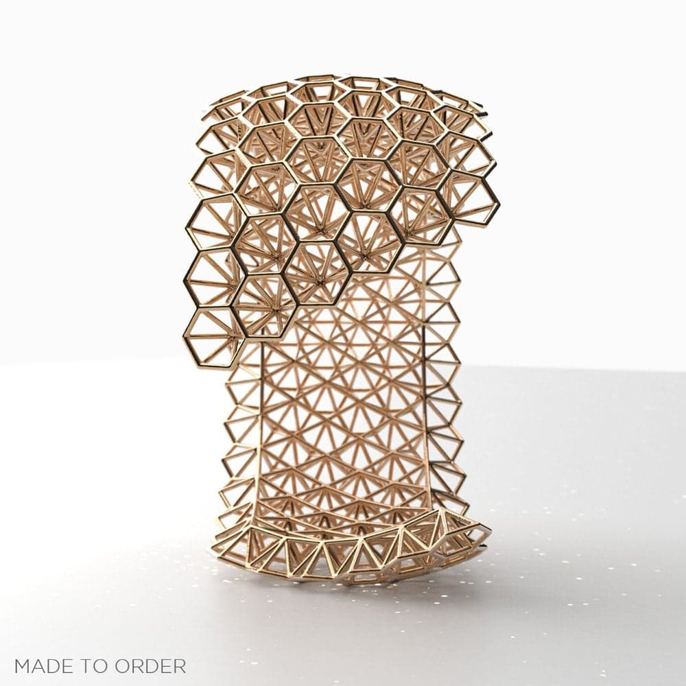 2 0 0 1 _ Bronze Open Cuff