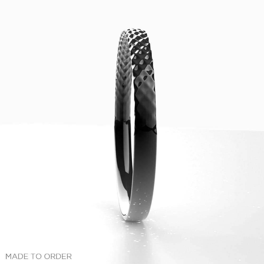 Wave _ Black Bangle