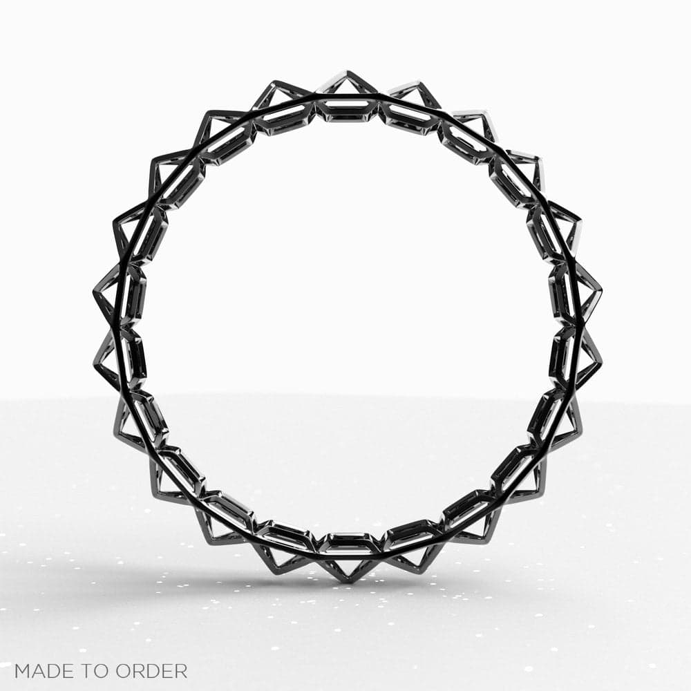 C_Punk _ Black Bangle