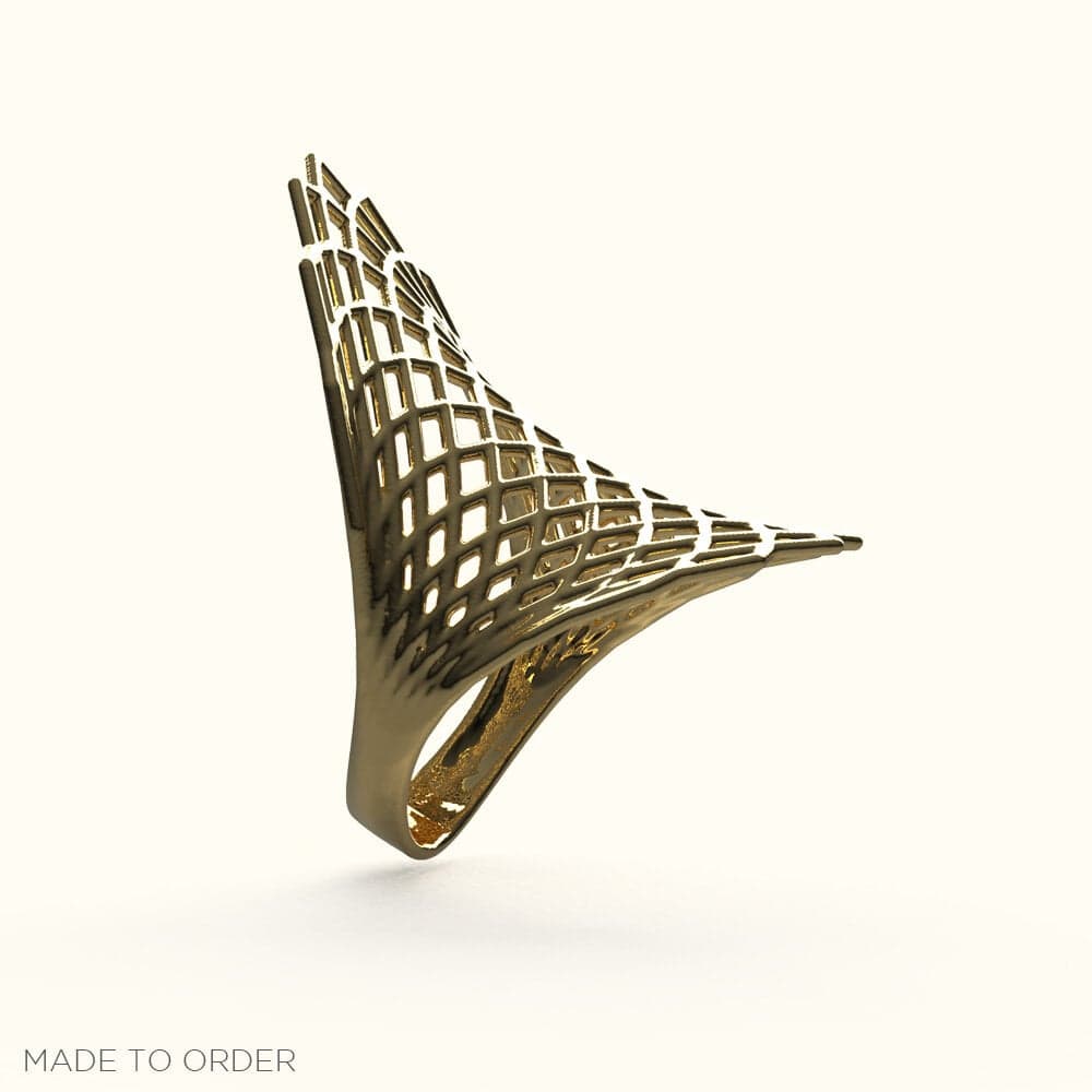 Portal 01 _ 14k Gold Ring