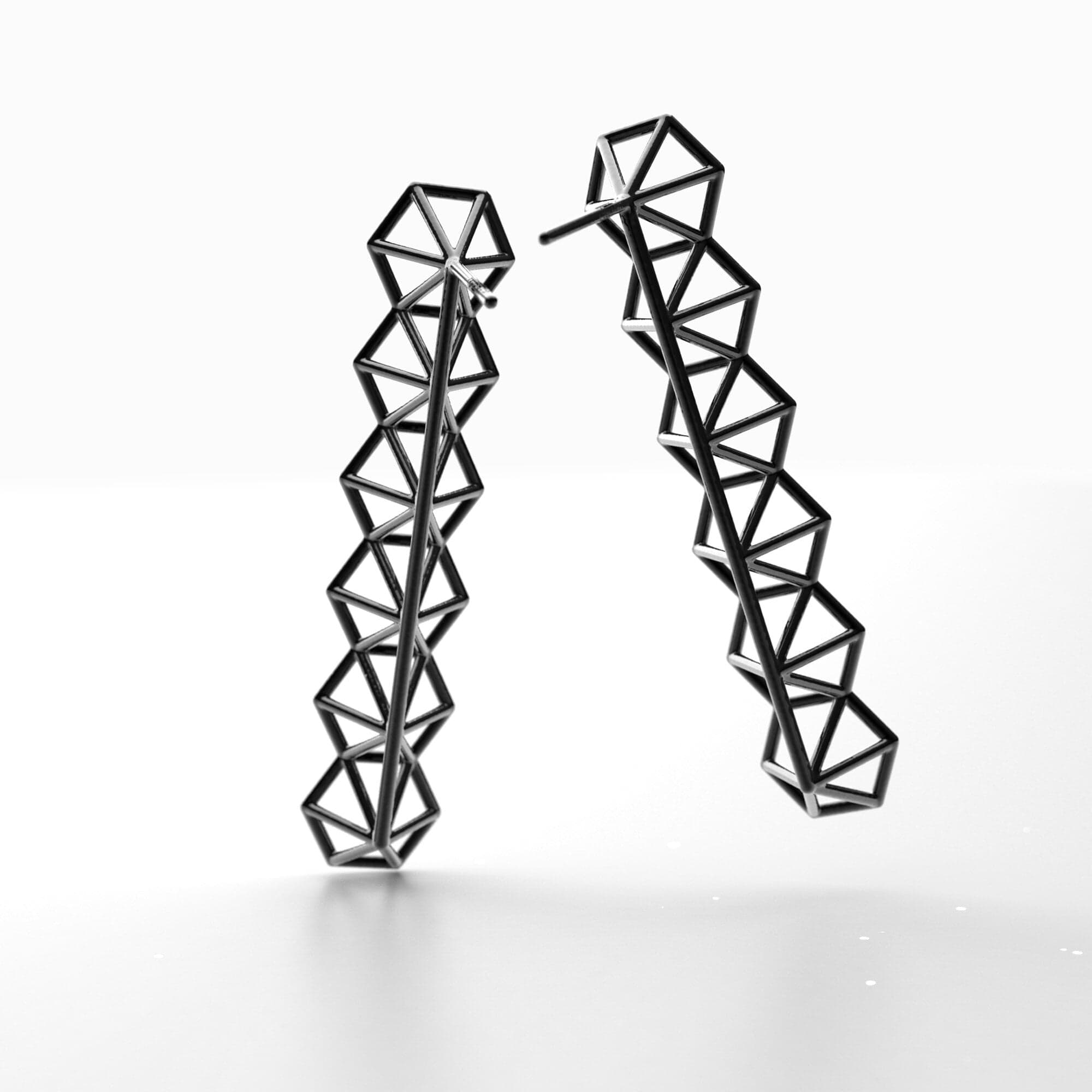 2 0 0 1 _ Black Earrings 06