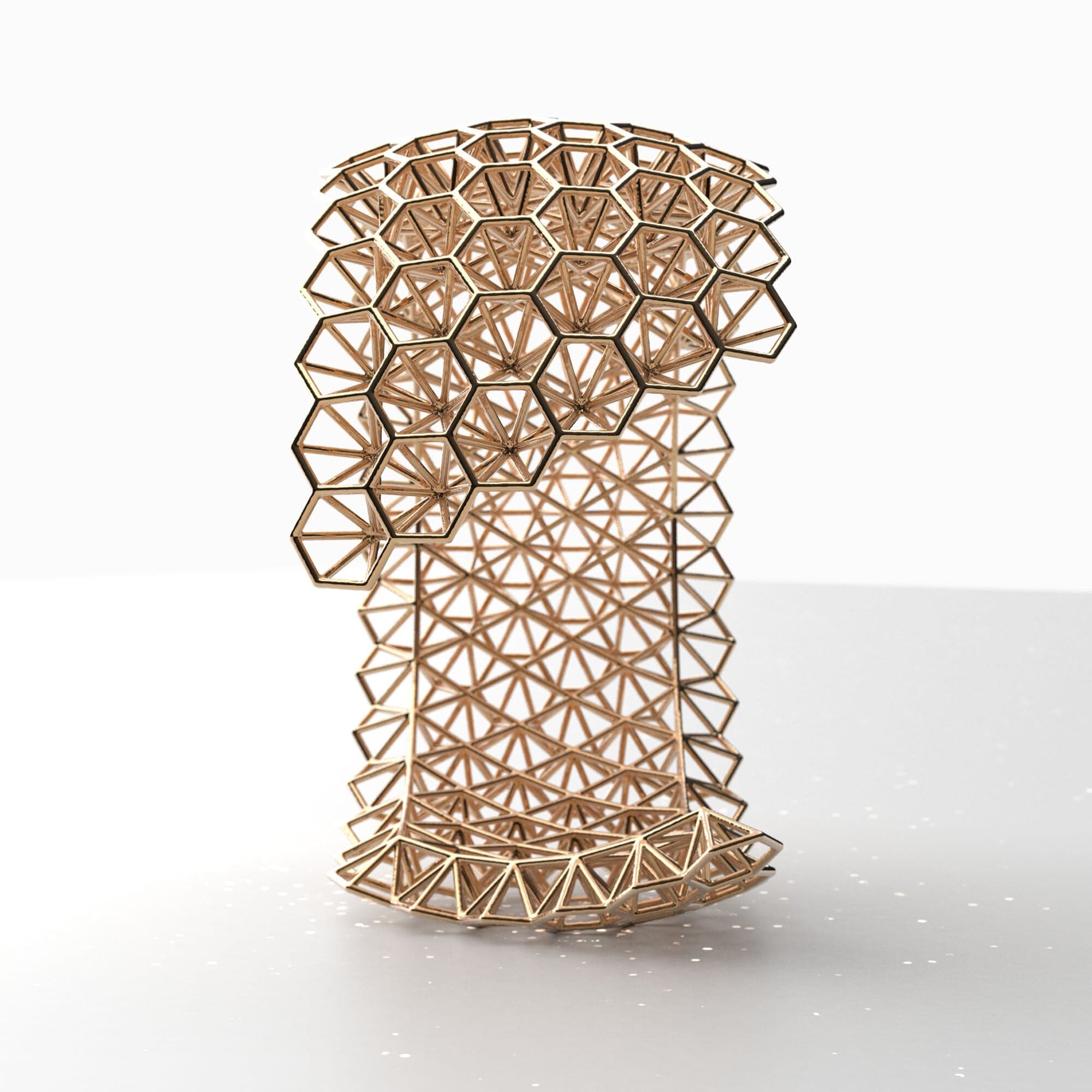 2 0 0 1 _ Bronze Open Cuff