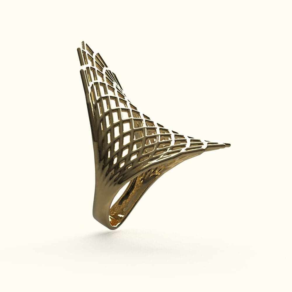 Portal 01 _ 14k Gold Ring