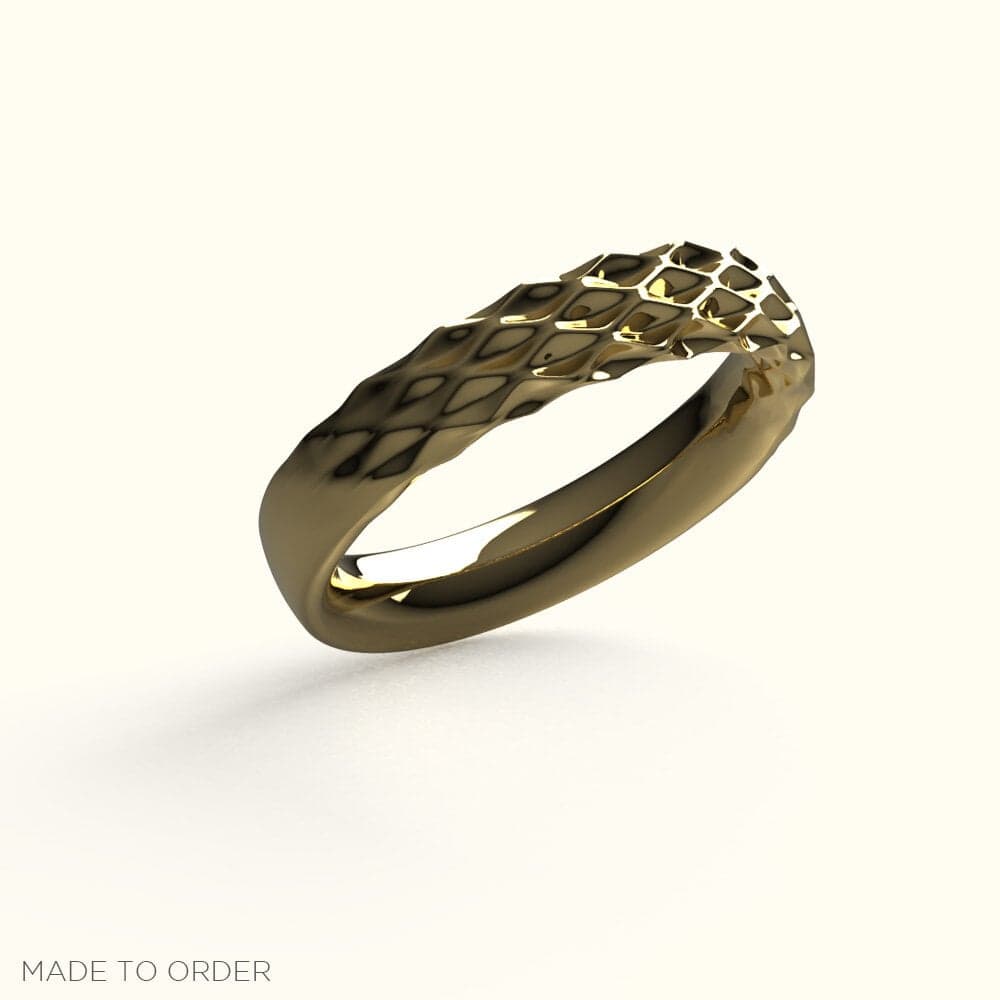 Wave _ 14k Gold Ring